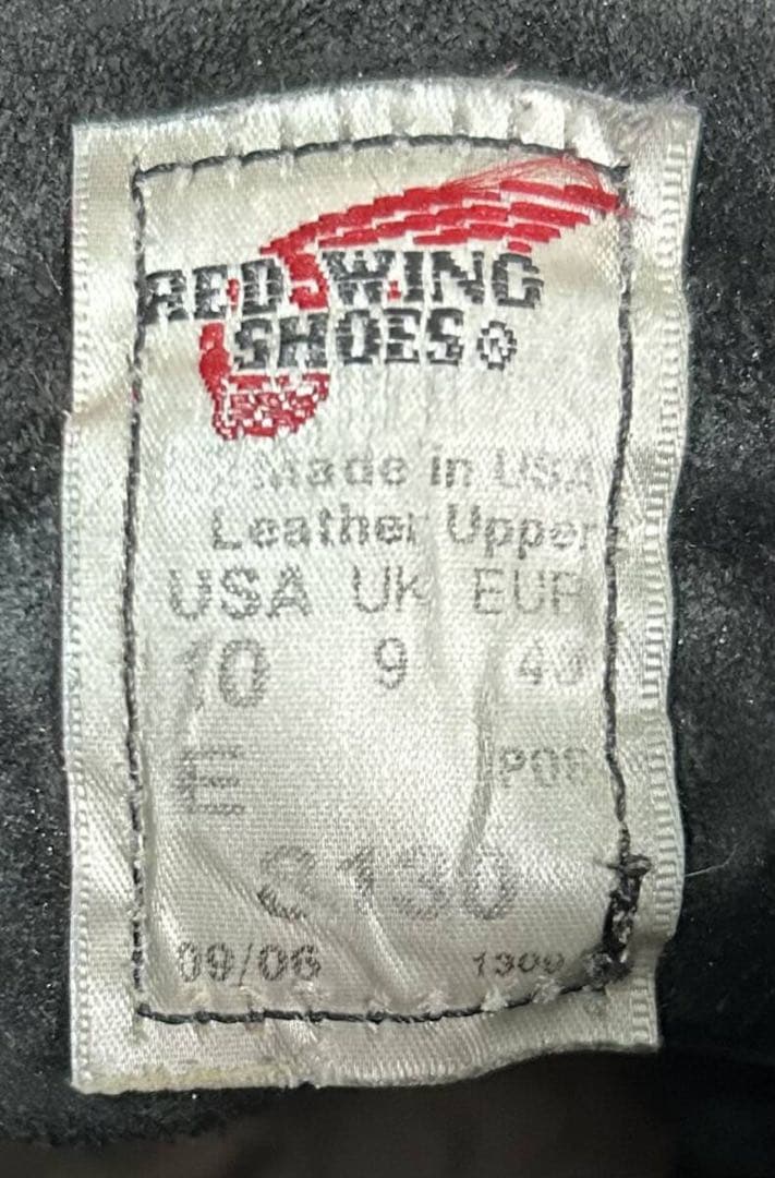 ソール新品【10/E】8130 RED WING★USAハーレー ninja