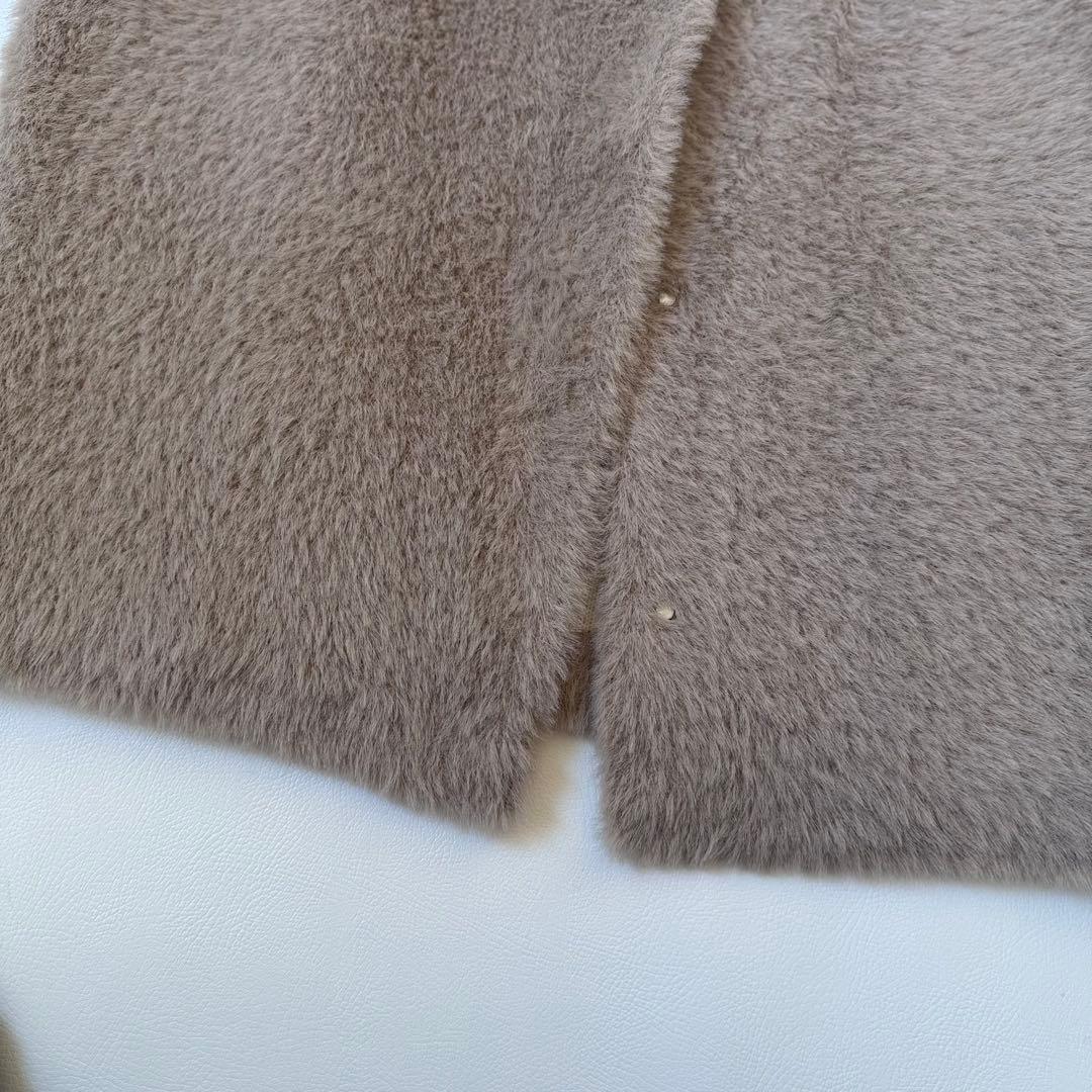 訳あり人気商品✨ジャーナルスタンダード　ダブルフェイスフェザークルーネックベスト