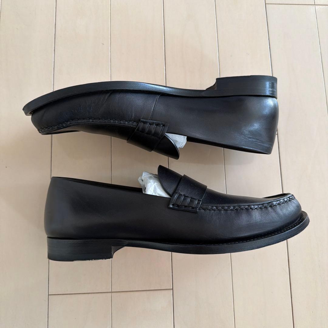 THE ROW novus loaferブラックレザー ローファー