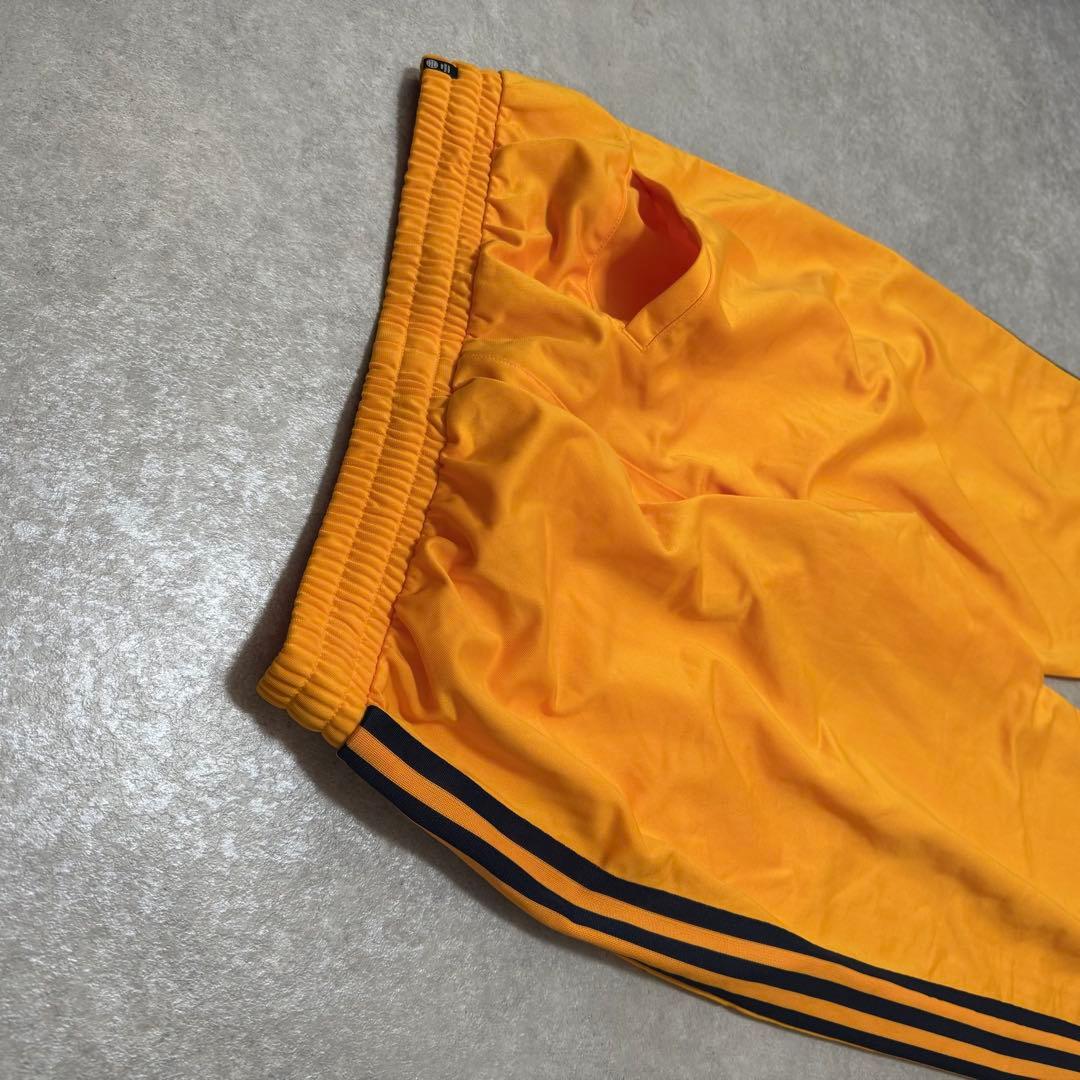 美品 アディダス ベッケンバウアー トラックパンツ ジャージパンツ オレンジ