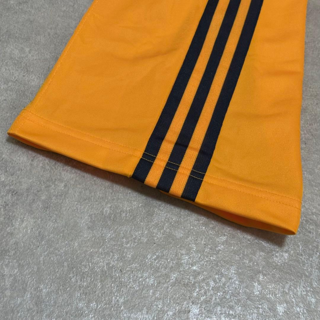 美品 アディダス ベッケンバウアー トラックパンツ ジャージパンツ オレンジ