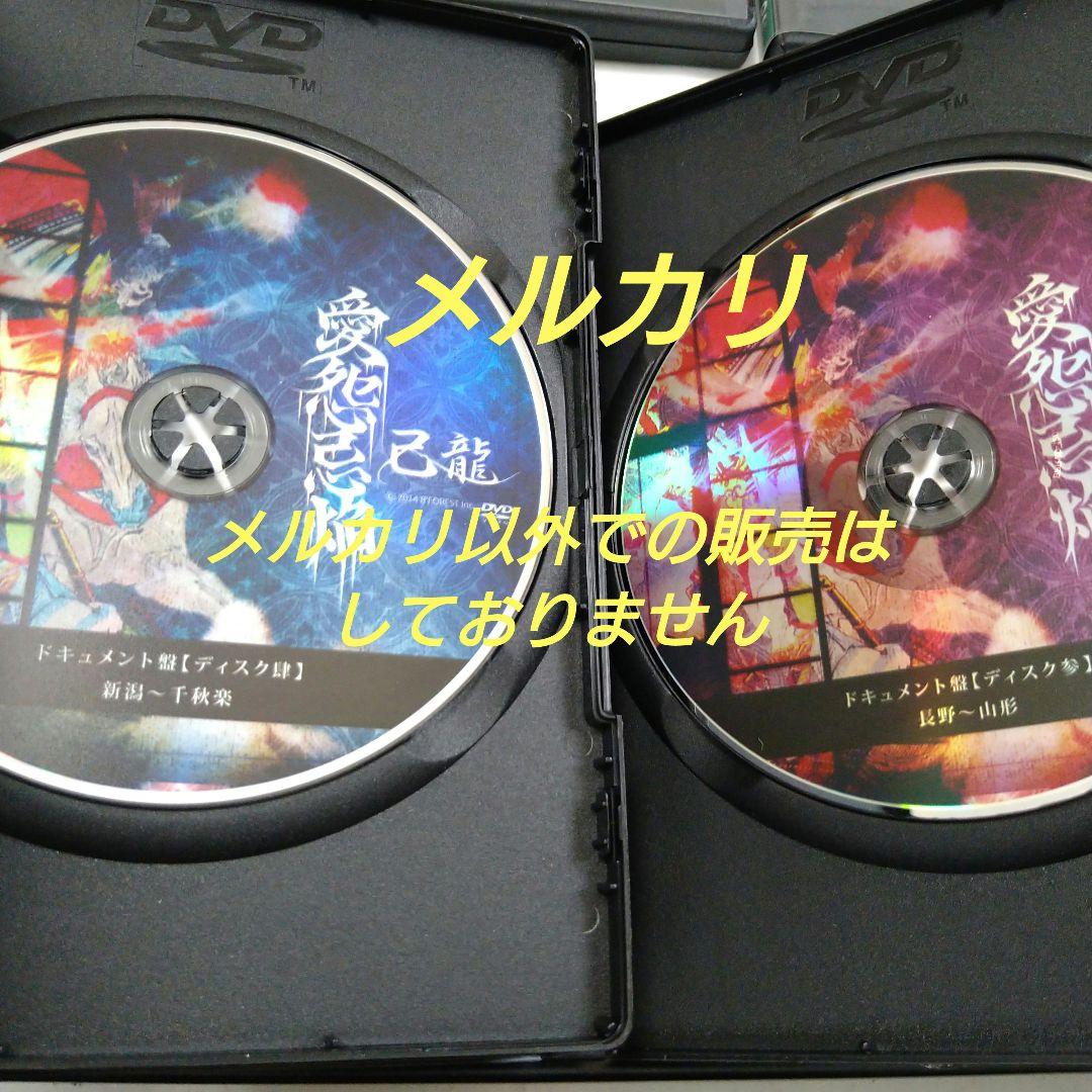 己龍 愛怨忌焔 子龍限定盤 DVD 5枚組 V系 ヴィジュアル系