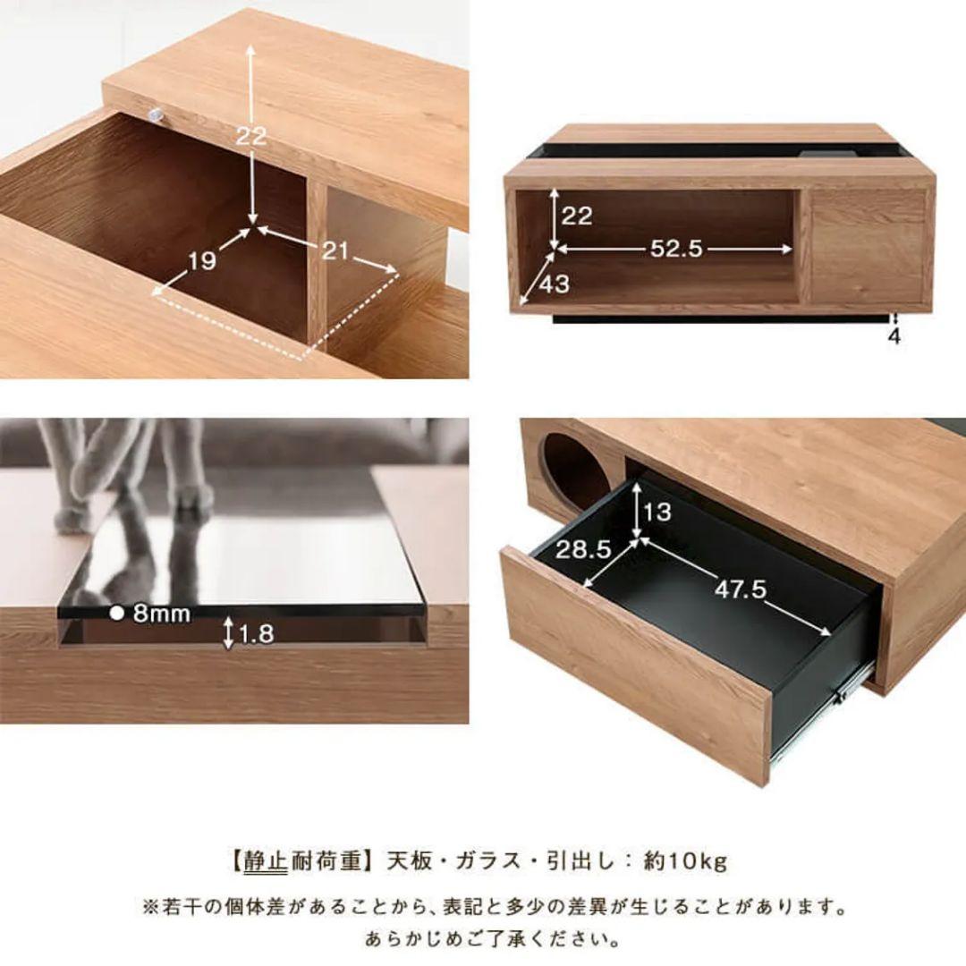 LOWYA 猫 テーブル ロウヤ ローヤ　ローテーブル