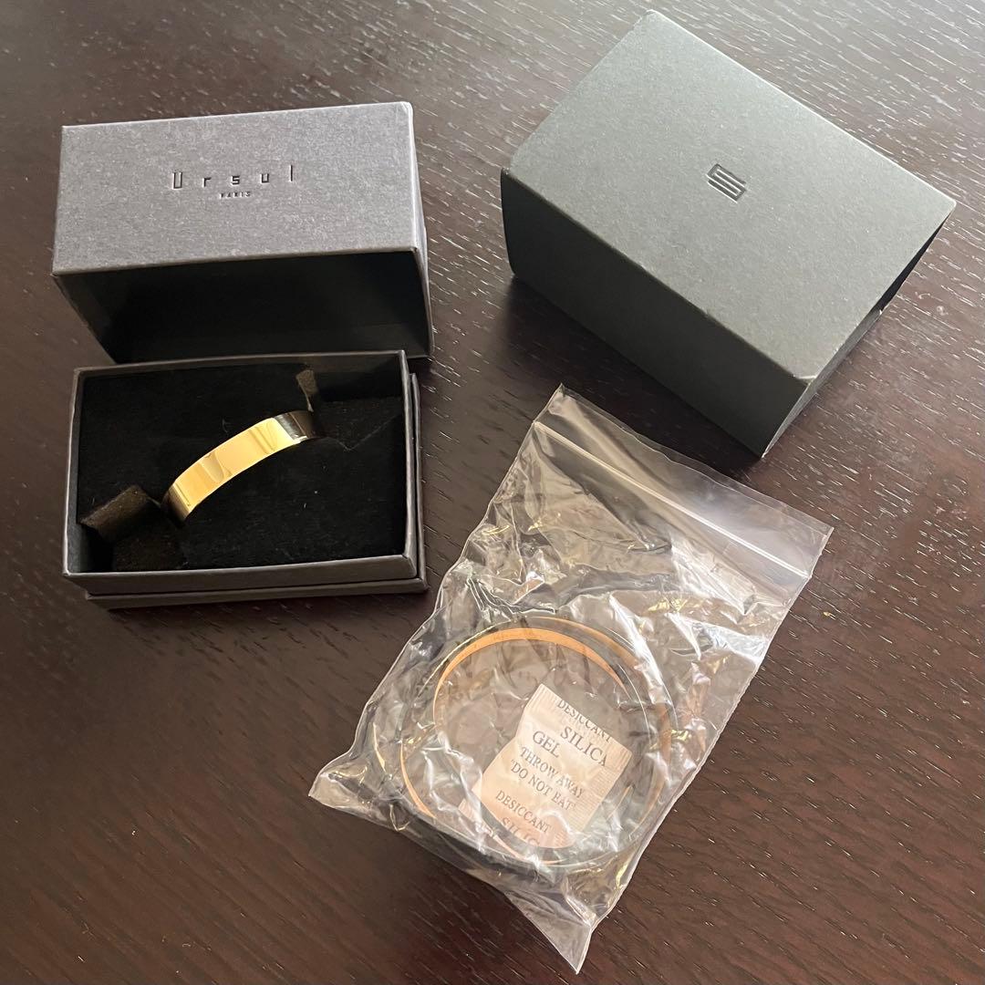 Deuxieme Classe 【URSUL】 カーフホソバングル ブラック