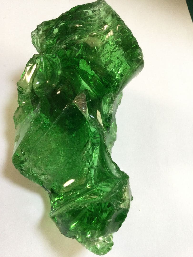 アンダラクリスタル，ガーデン水晶，マラカイト　３点