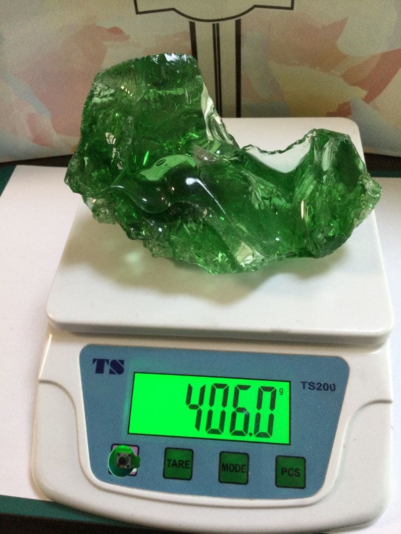 アンダラクリスタル，ガーデン水晶，マラカイト　３点