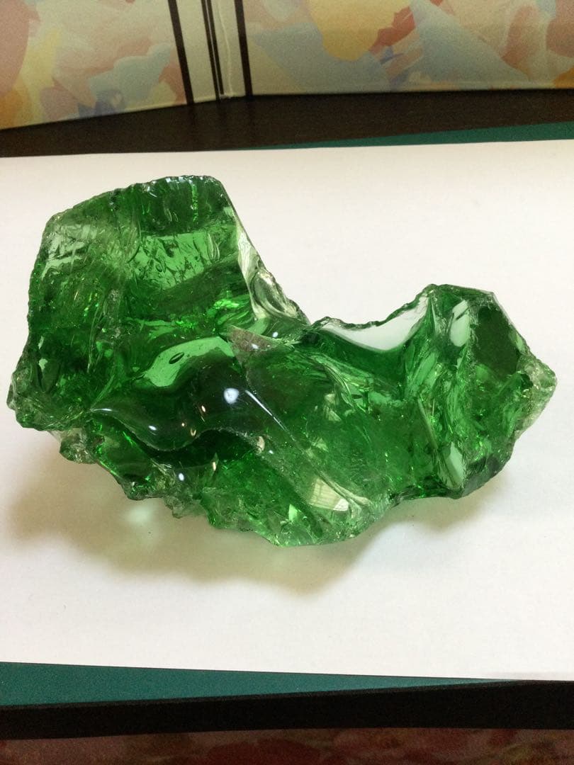 アンダラクリスタル，ガーデン水晶，マラカイト　３点