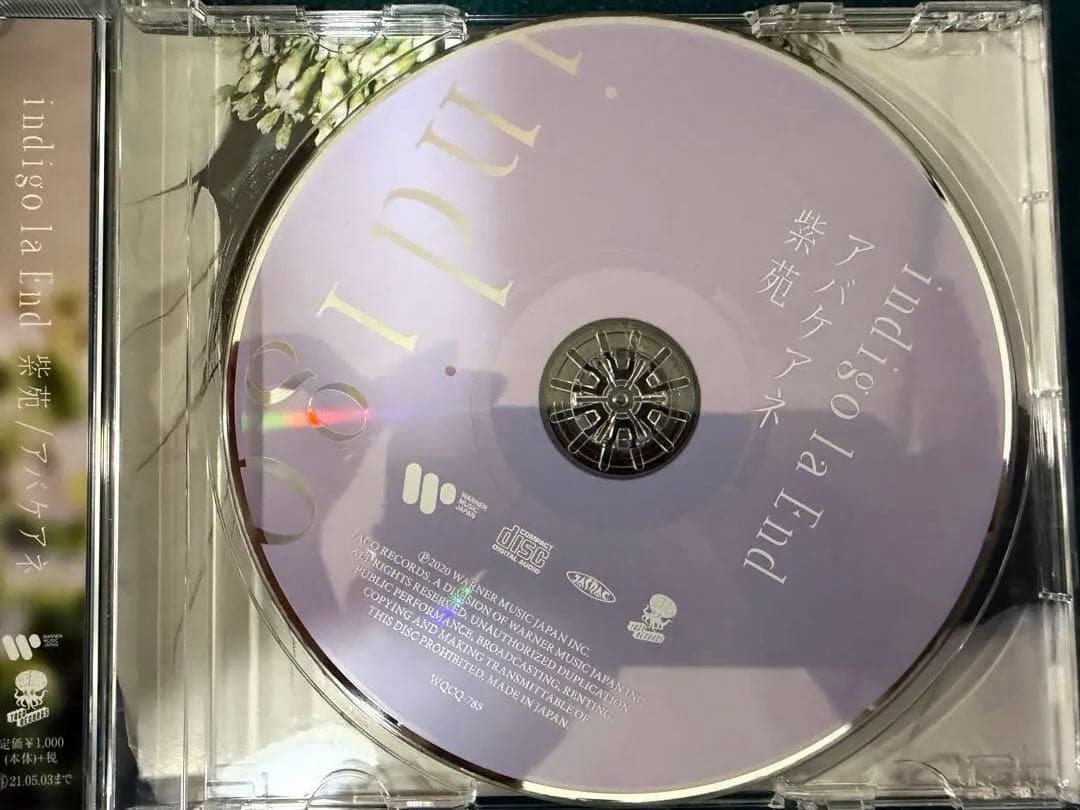 indigo la End 紫苑/アバケアネ