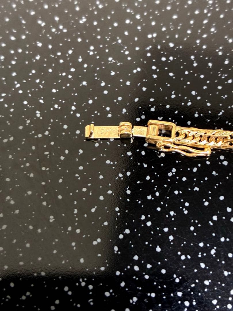 喜平ブレスレット　K18 8面トリプル　5.2g