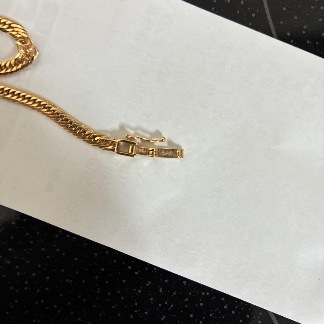 喜平ブレスレット　K18 8面トリプル　5.2g