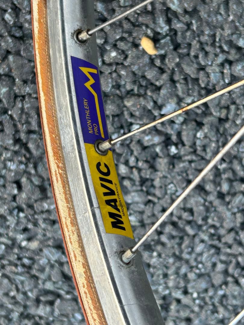 MAVIC SHIMANO600シルバー 完組ホイール