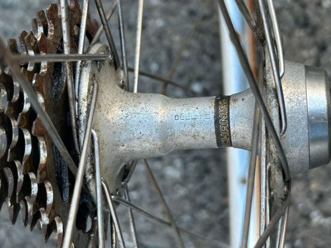 MAVIC SHIMANO600シルバー 完組ホイール