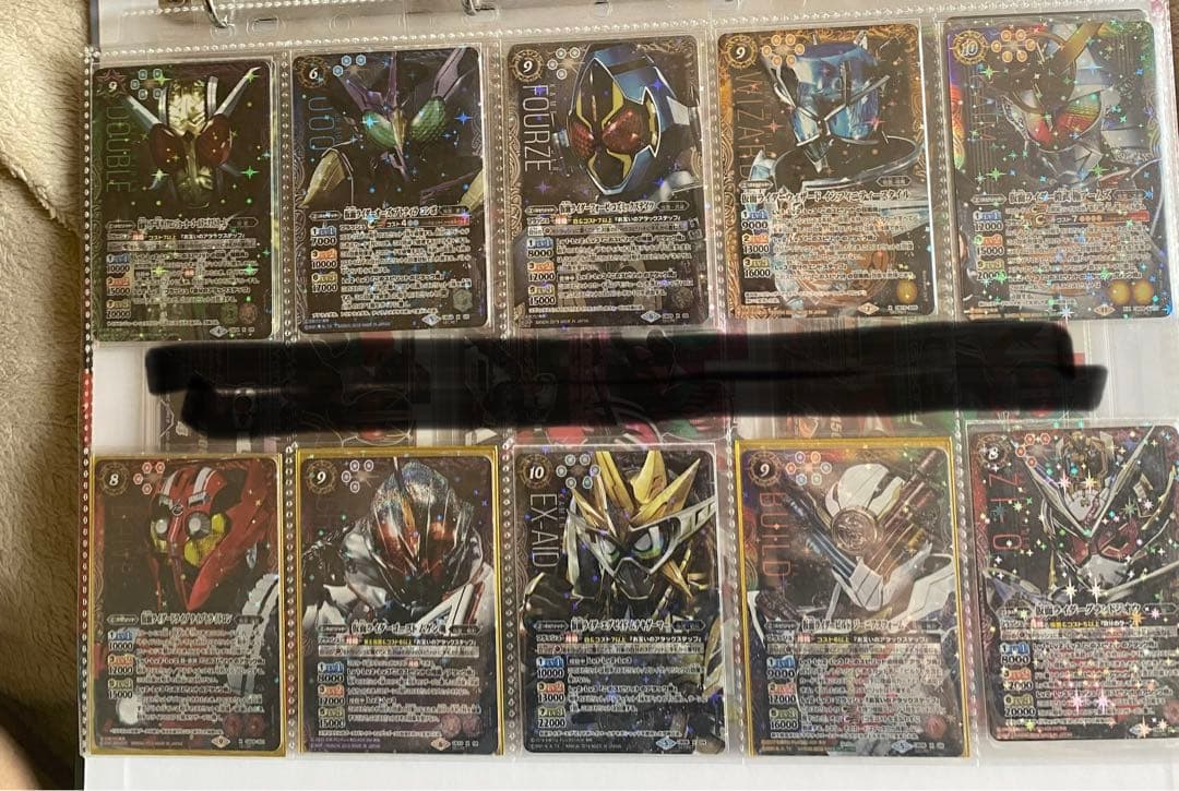 バトスピ 仮面ライダー　平成ライダー最強フォーム　シークレットセット