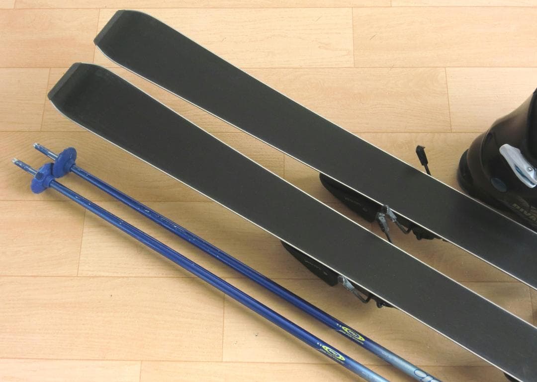 ■■11月限定■送料無料■ハート■ジュニア用スキーセット■138/24■WAX■