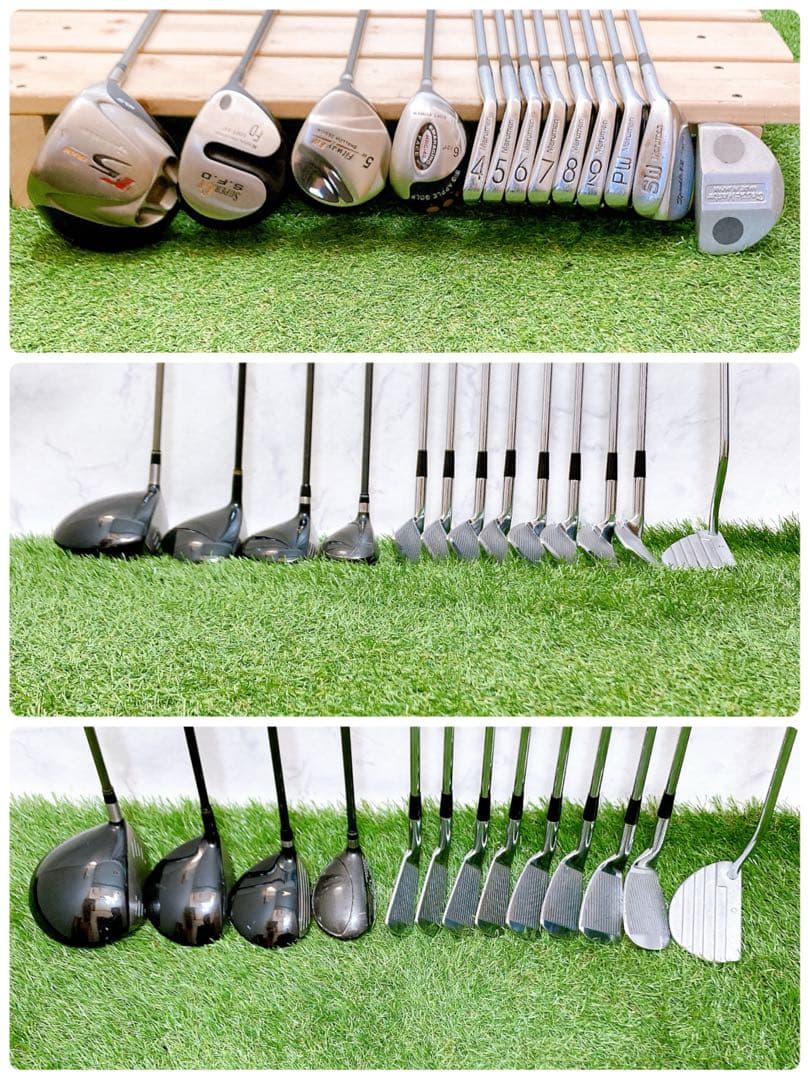 H11.テーラーメイド　初心者オススメ　メンズセット　ゴルフクラブ　13本右利き