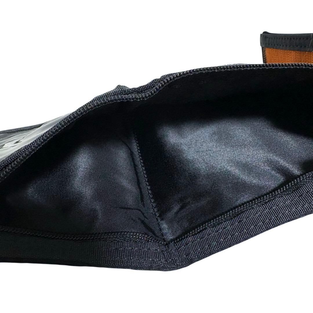 極美品 porter タンカー 二つ折り財布 ブラック
