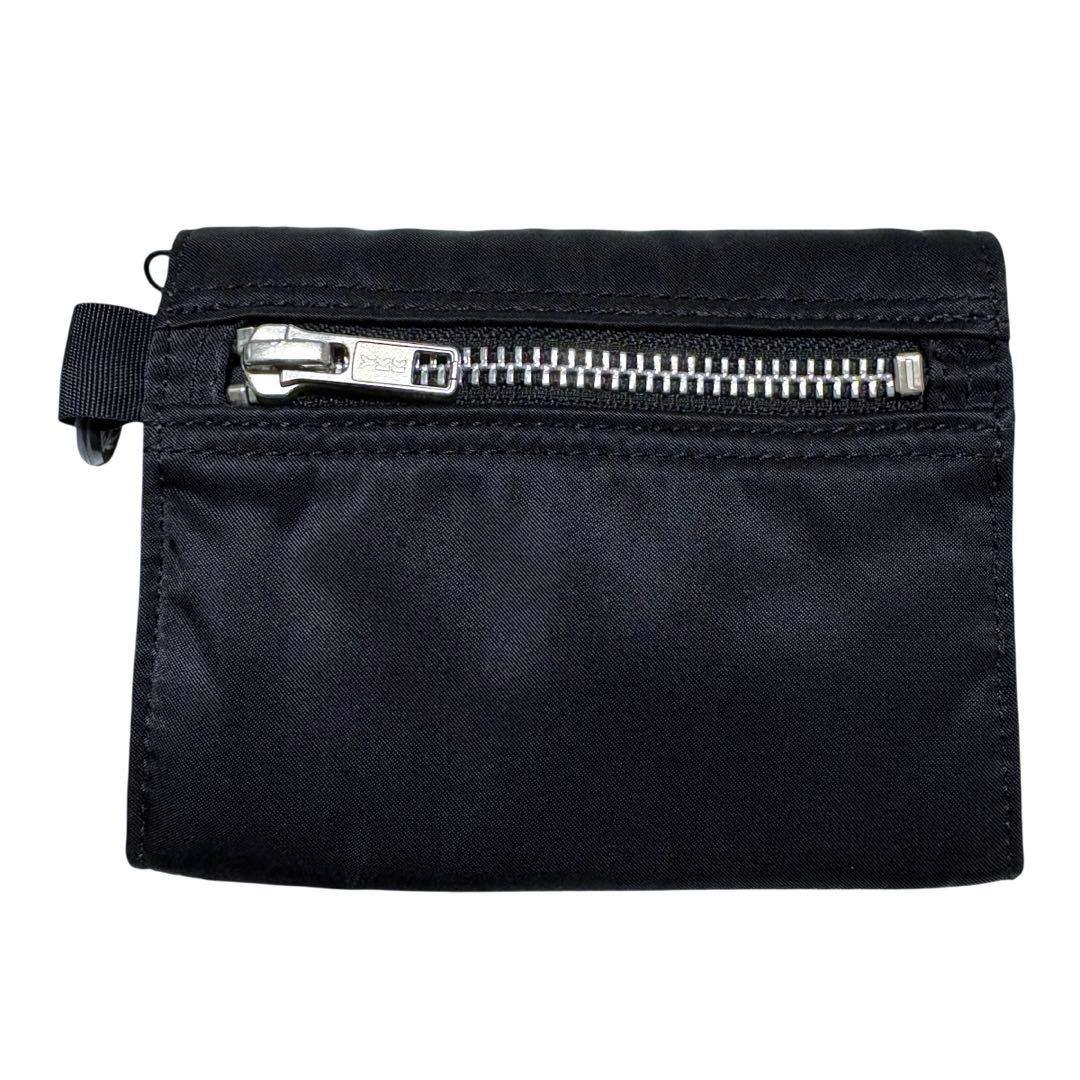 極美品 porter タンカー 二つ折り財布 ブラック