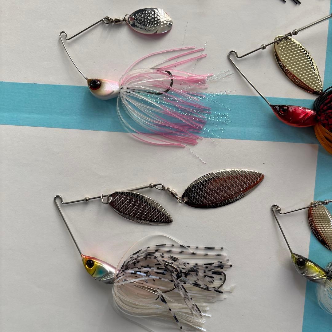 スピナーベイト 、ジャッカル、ガン クラフトなど、セット売り