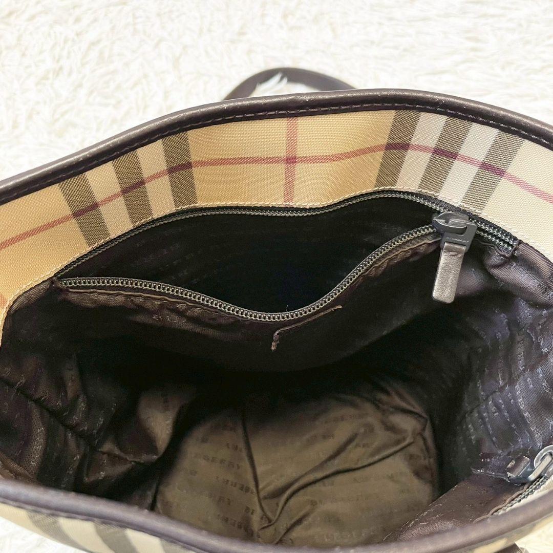 イタリア製　BURBERRY　LONDON ノバチェック　トート　バケツ型