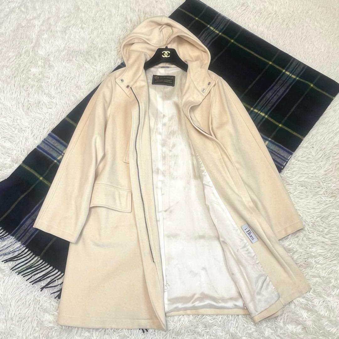 i Blues ロロピアーナ　ロングコート フード マックスマーラ L