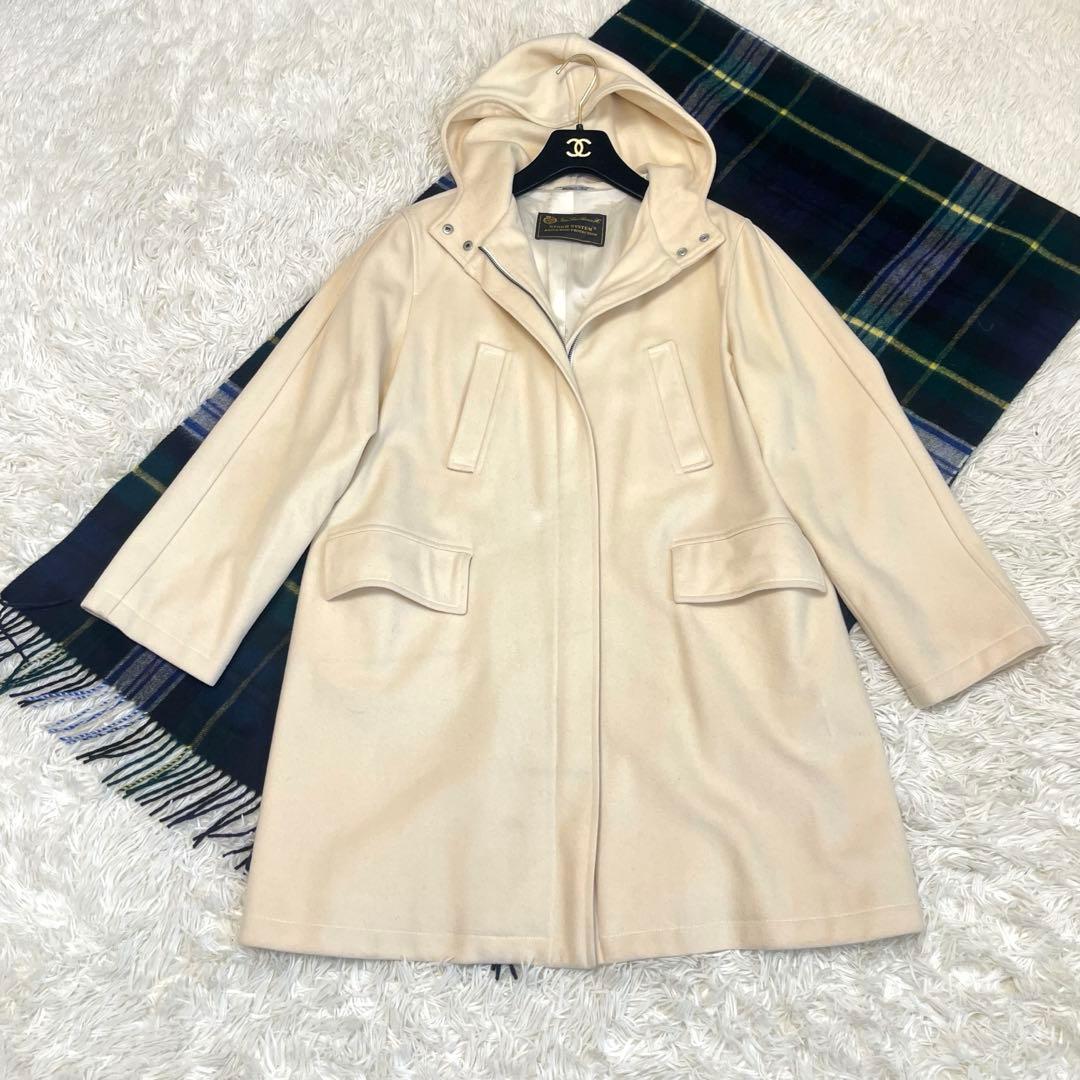 i Blues ロロピアーナ　ロングコート フード マックスマーラ L