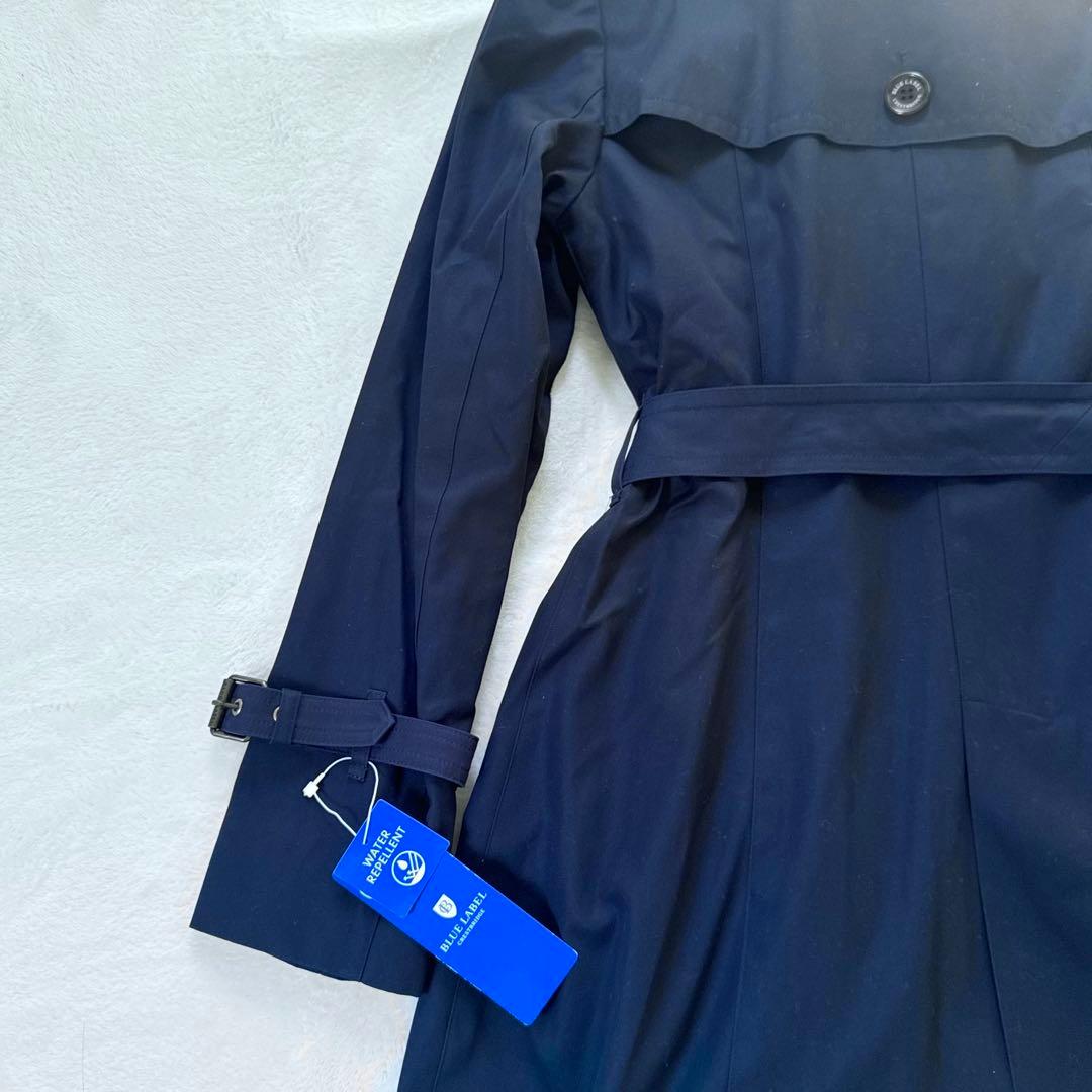 未使用タグ付き　ブルーレーベルクレストブリッジ　トレンチコート ベルト付き