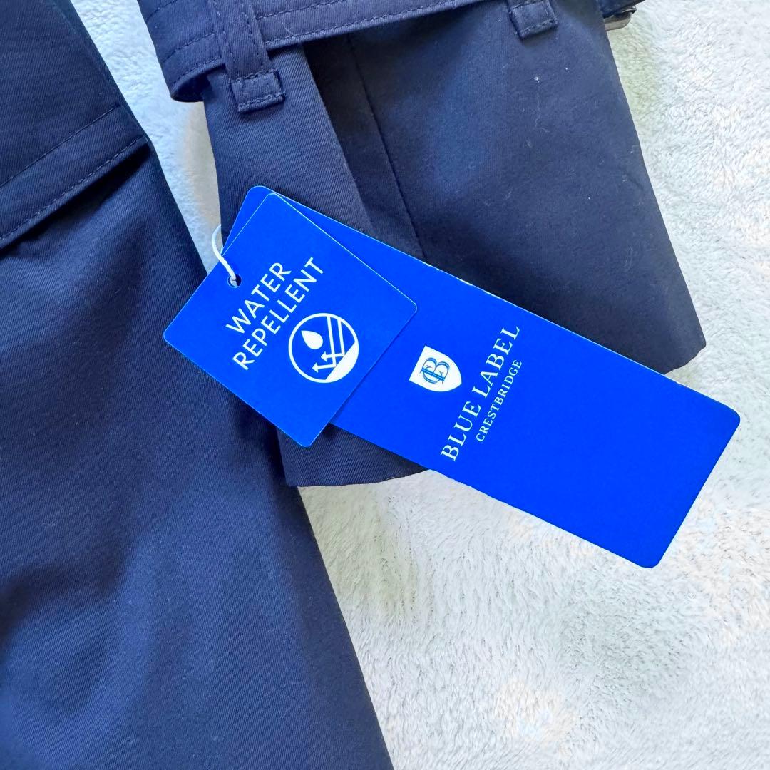 未使用タグ付き　ブルーレーベルクレストブリッジ　トレンチコート ベルト付き