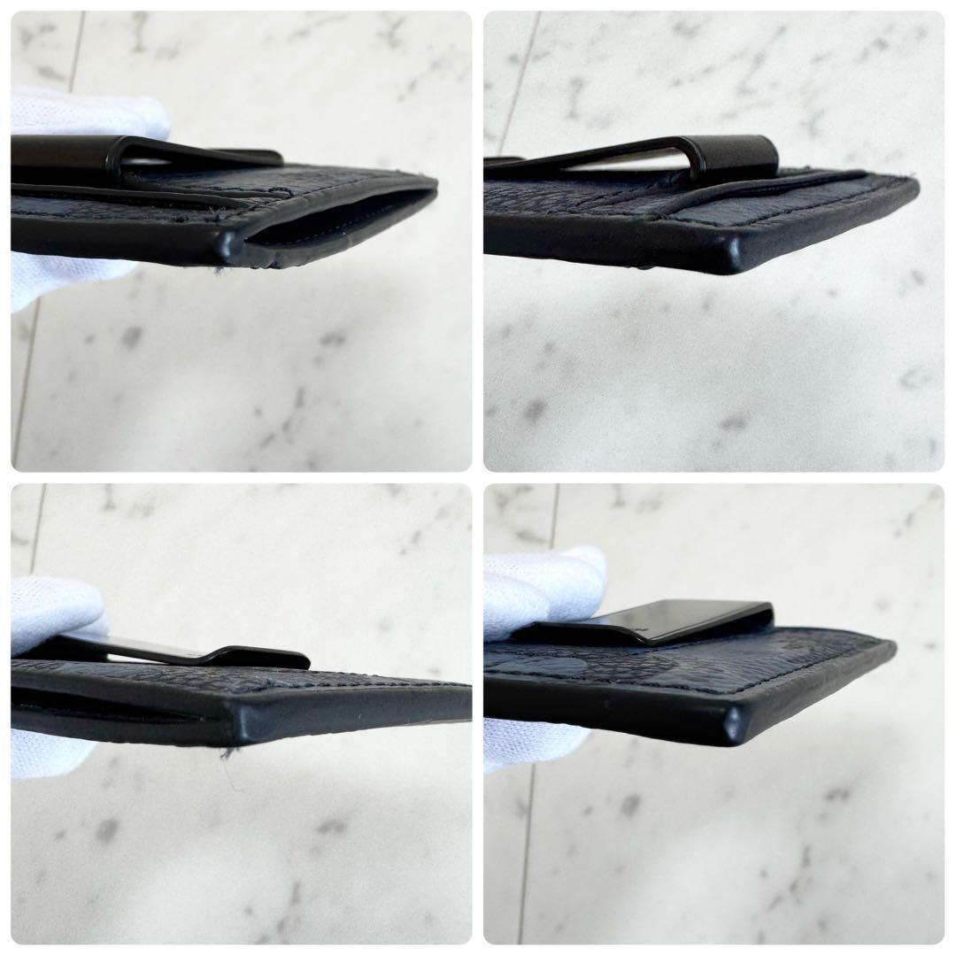 【限定デザイン未使用】COACH コーチ カモフラ マネークリップ カードケース