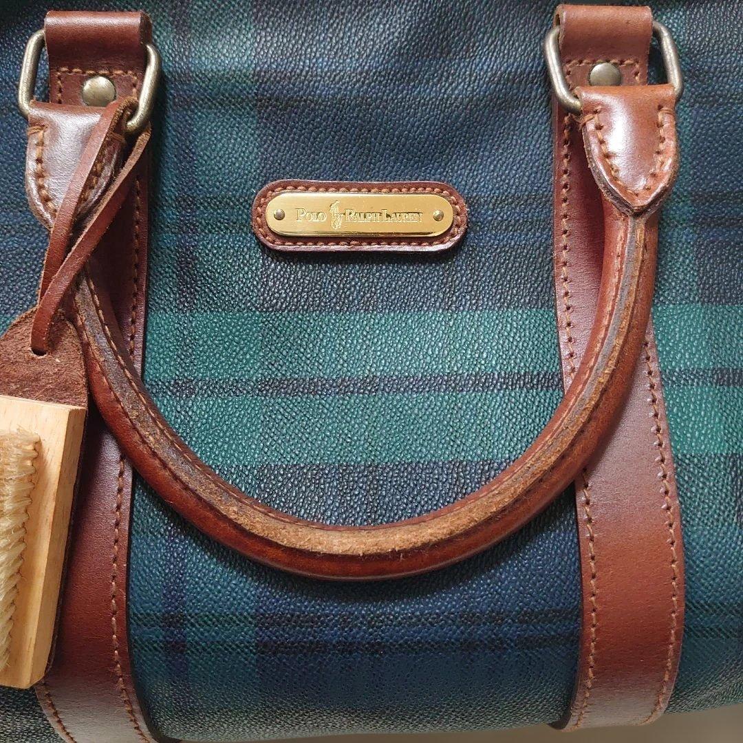 ぴと　RalphLauren ボストンバッグ 2way 旅行 チェック