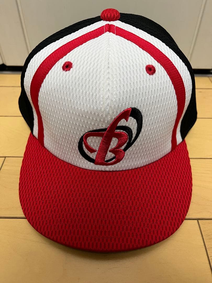 阪急ブレーブス復刻NPBプロコレ帽子キャップ　　オリックス支給ブルーウェーブ