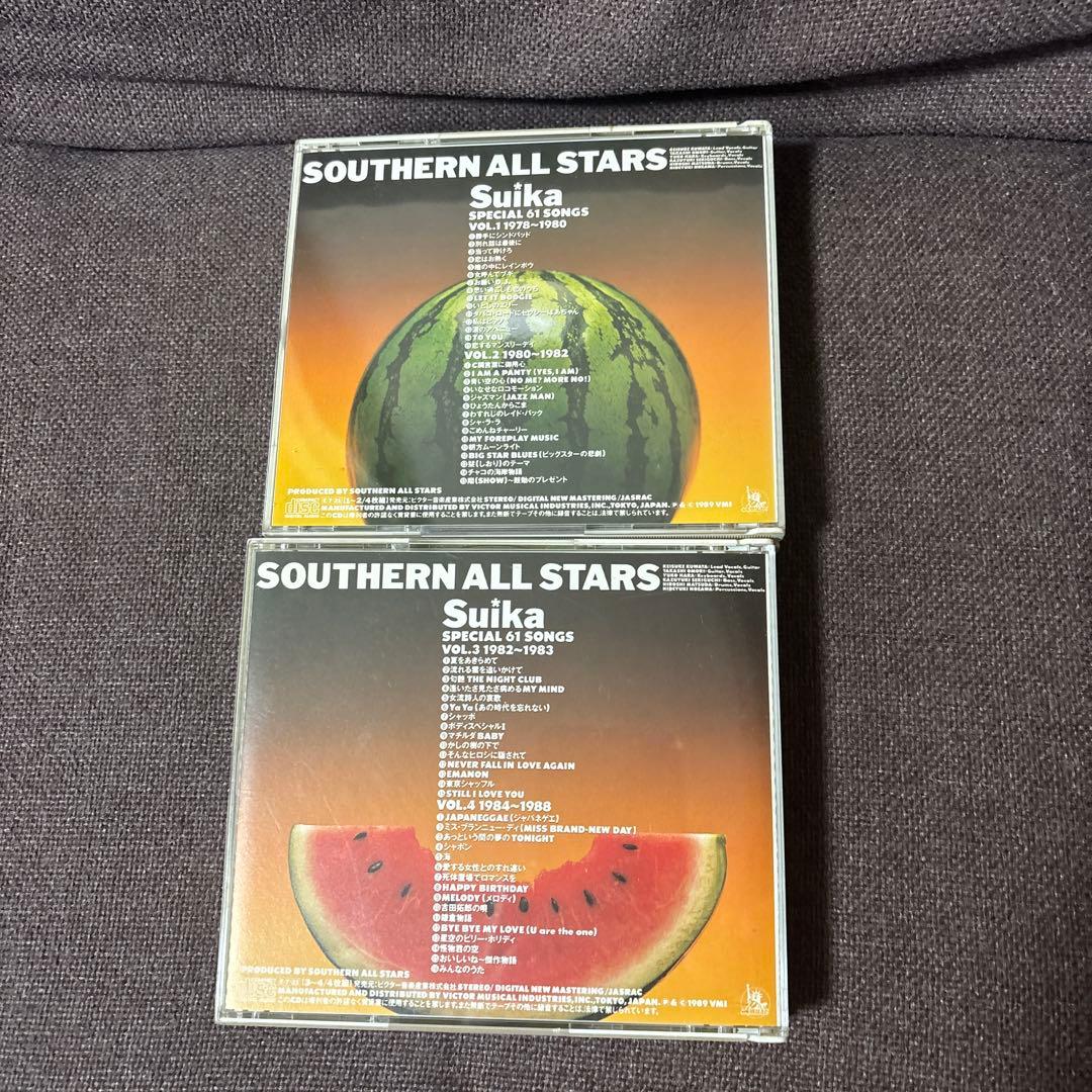 サザンオールスターズ CD『すいか Suika Vol.1〜Vol.4』