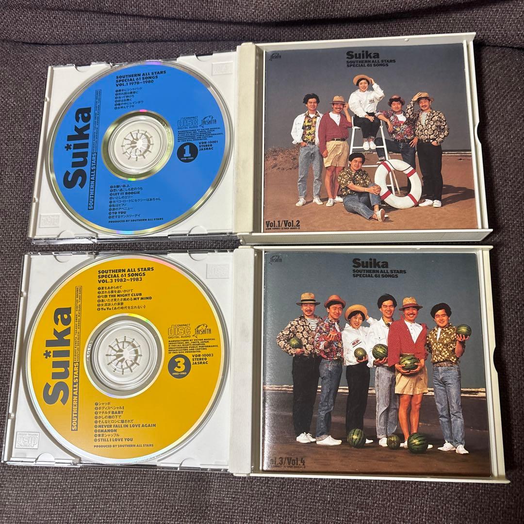 サザンオールスターズ CD『すいか Suika Vol.1〜Vol.4』