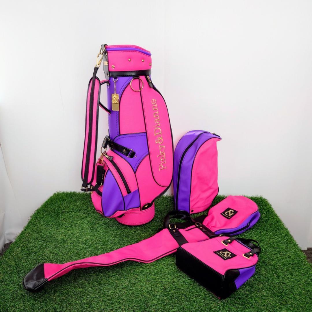 3点セット物♪PINKEY&DIANNE キャディバッグ