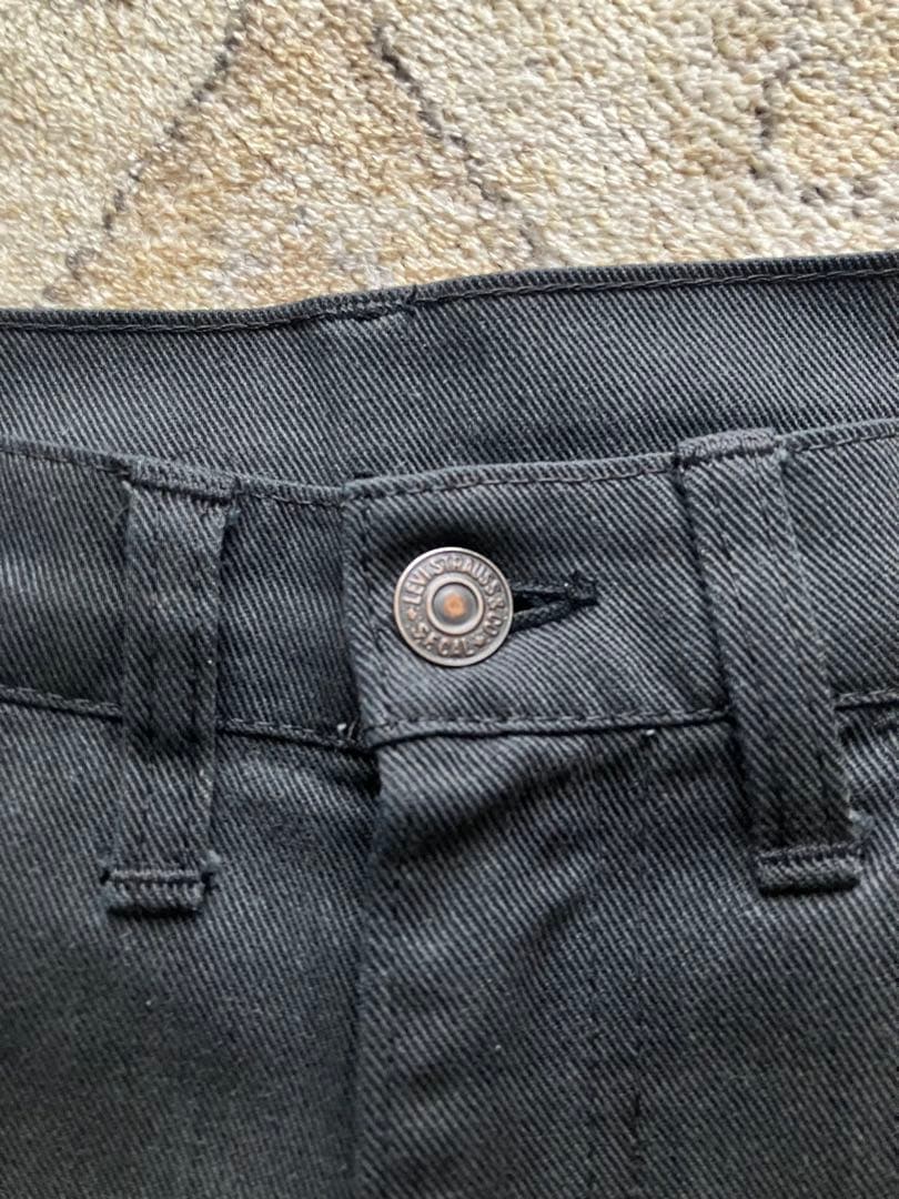 70s Levi's リーバイス　スタプレ　BIG Eブラック カツラギ　混紡