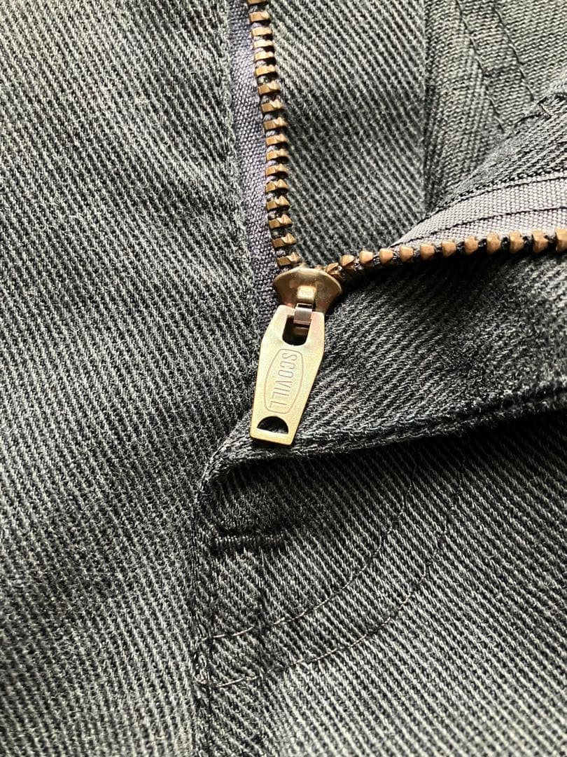 70s Levi's リーバイス　スタプレ　BIG Eブラック カツラギ　混紡