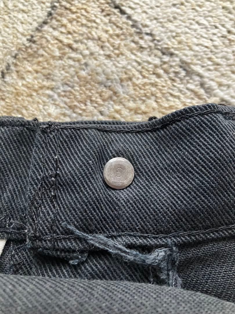 70s Levi's リーバイス　スタプレ　BIG Eブラック カツラギ　混紡
