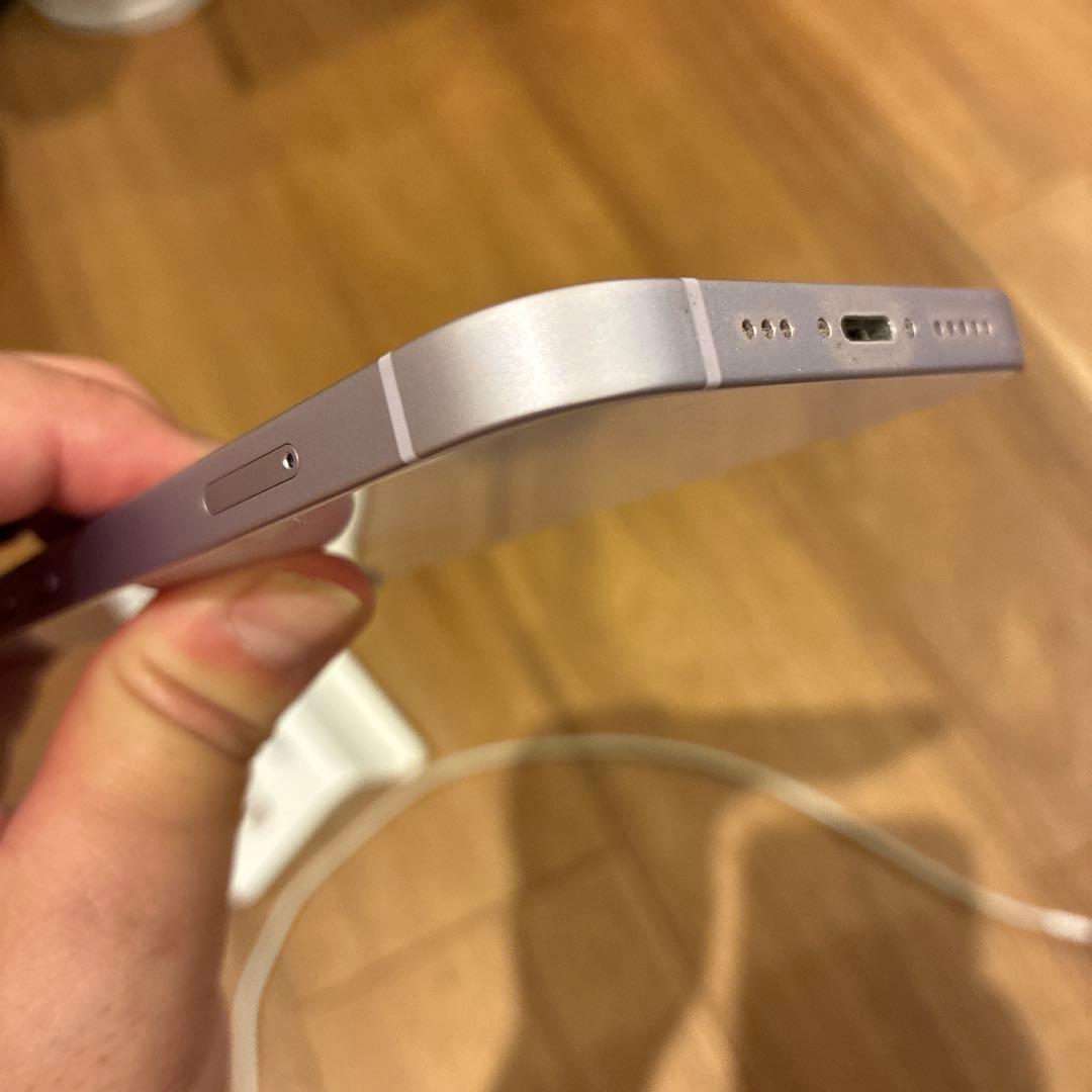 【超！美品】iPhone 14 256GB パープル ケーブル付き