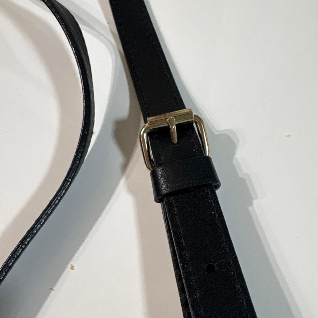 超美品ラシット今期360g・本革ソフトレザーシンプル2wayショルダーバッグ