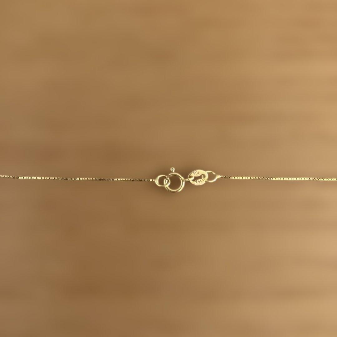 プラージュ　14K 16 BOX CHAIN ネックレス