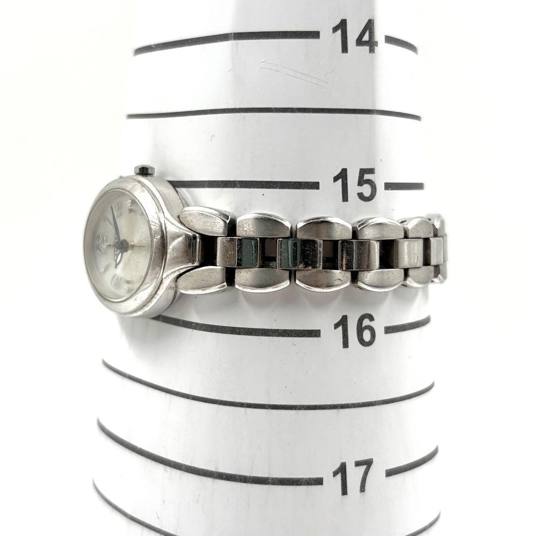 シチズン エクシード エコドライブ 腕時計 オーバル ソーラー シルバー ダイヤ