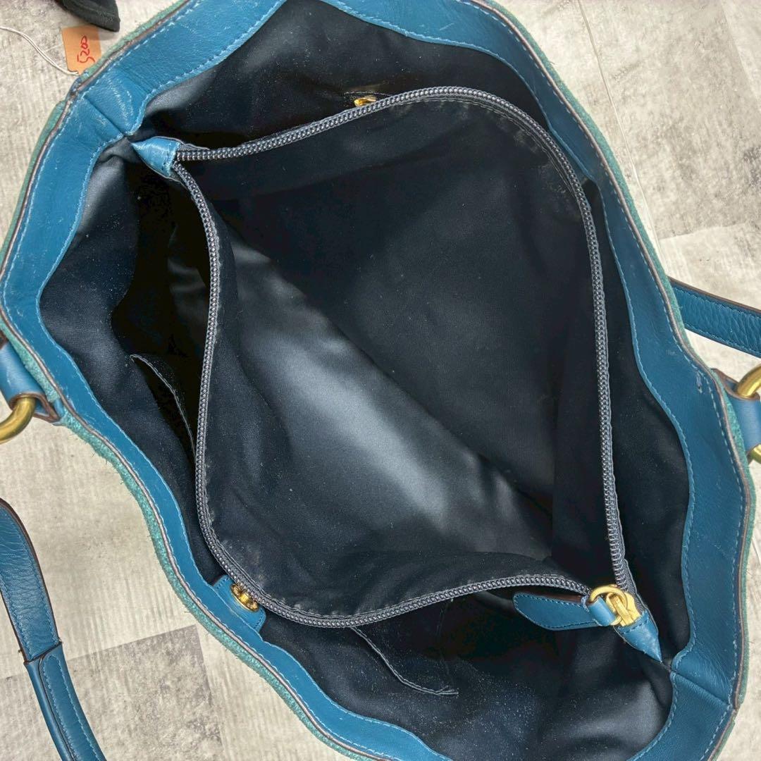 美品 コーチ archive ヌバック ソーホー ハンドバッグ トートバッグ