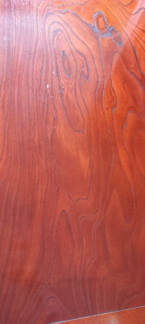 ♪木製　座卓　昭和レトロ　木目　　送料無料