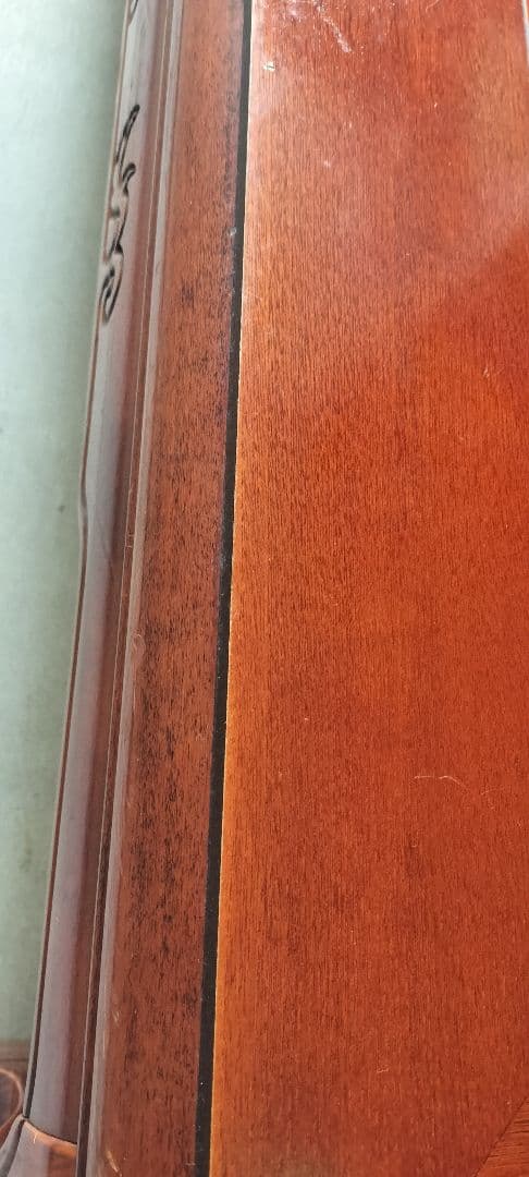 ♪木製　座卓　昭和レトロ　木目　　送料無料