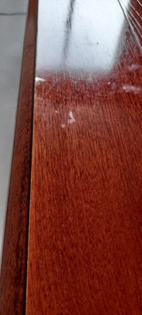 ♪木製　座卓　昭和レトロ　木目　　送料無料