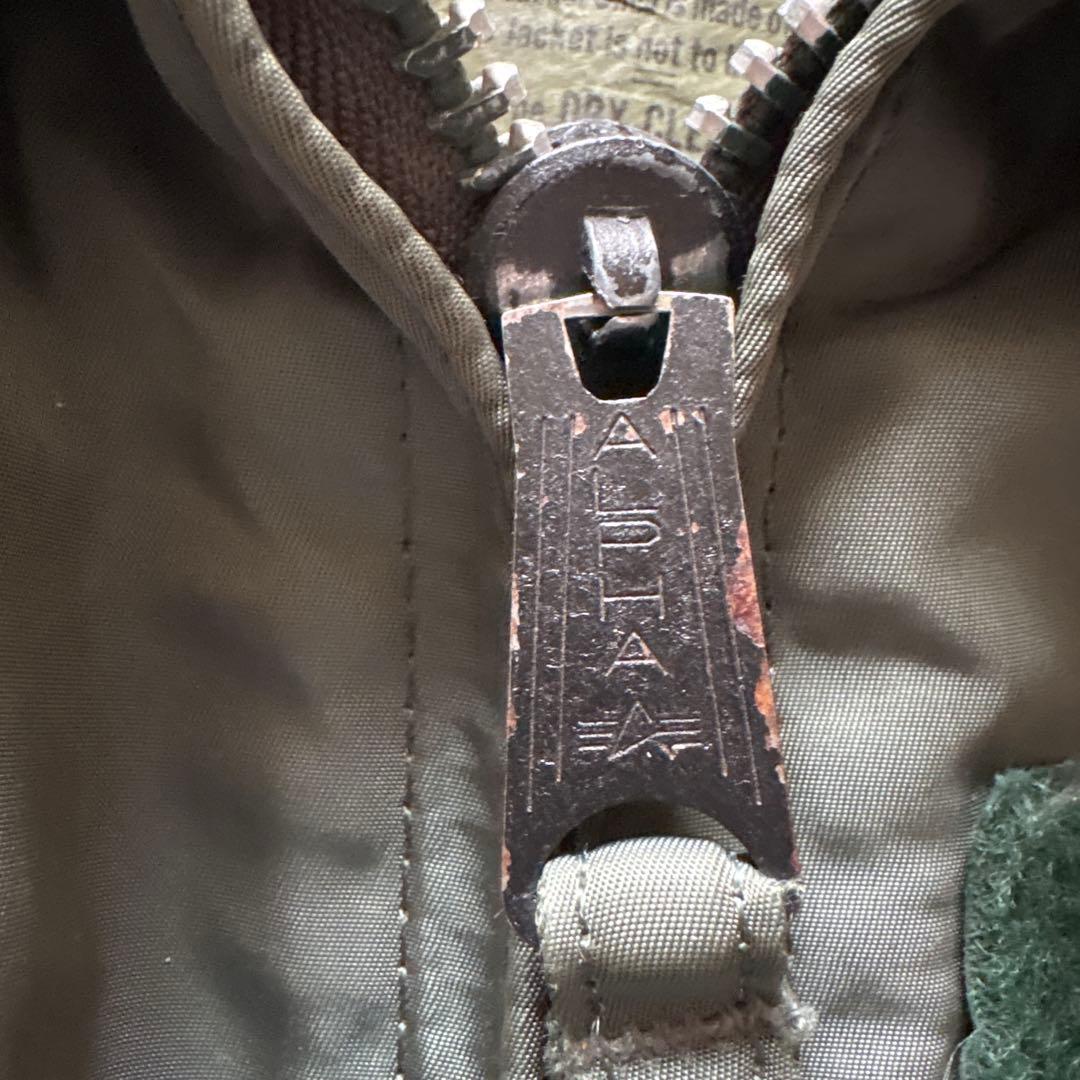 80s CWU-45/P フライトジャケット ALPHA DLA-87 S