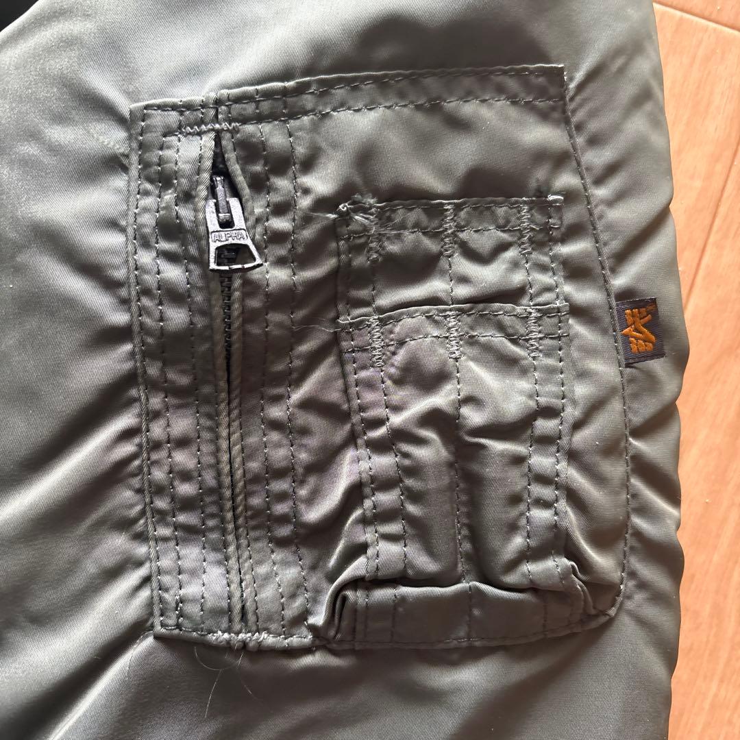 80s CWU-45/P フライトジャケット ALPHA DLA-87 S