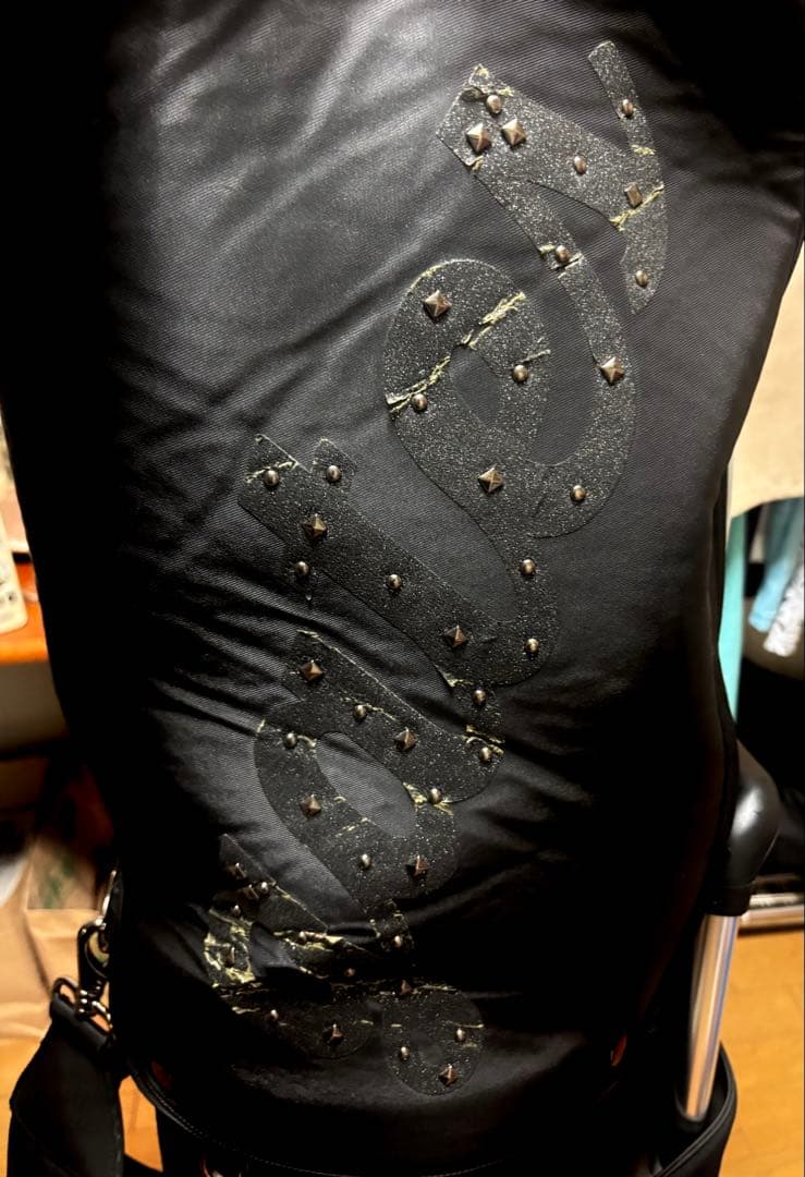 12/7迄限定値引★PEARLY GATES ゴルフバッグ 希少2輪キャスター付