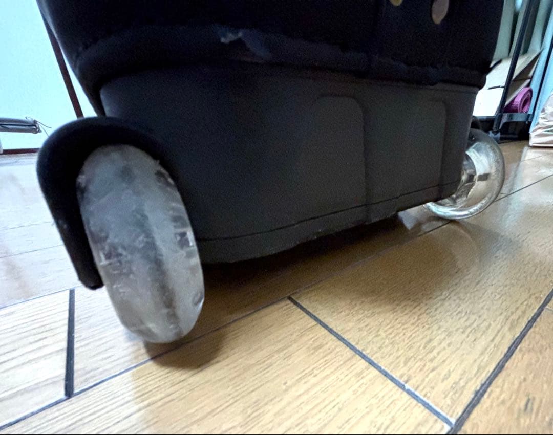 12/7迄限定値引★PEARLY GATES ゴルフバッグ 希少2輪キャスター付