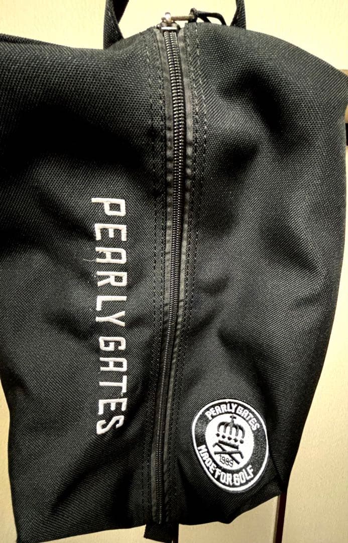 12/7迄限定値引★PEARLY GATES ゴルフバッグ 希少2輪キャスター付