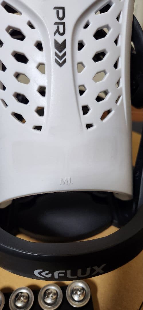 フラックスPR ビンディング Lサイズ ブラック/ホワイト